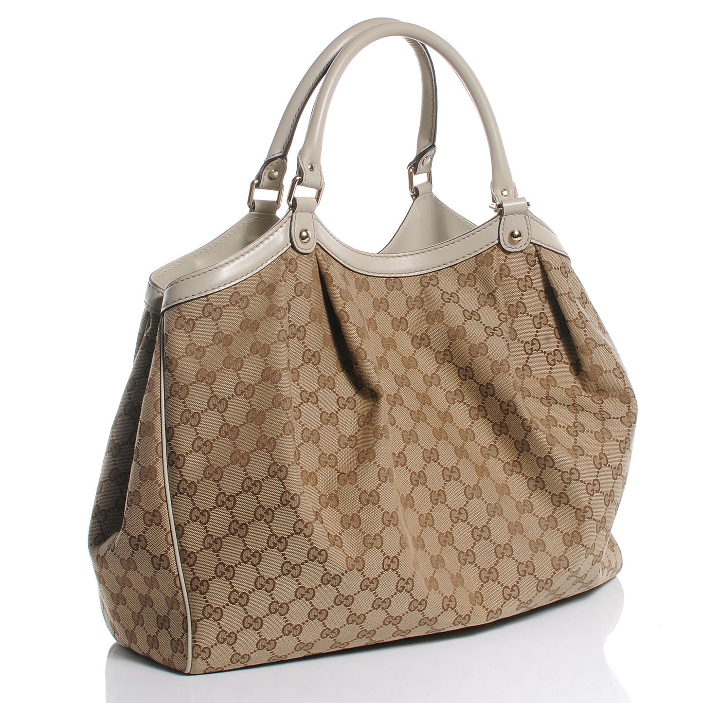 Monogram Large Sukey Tote Off White