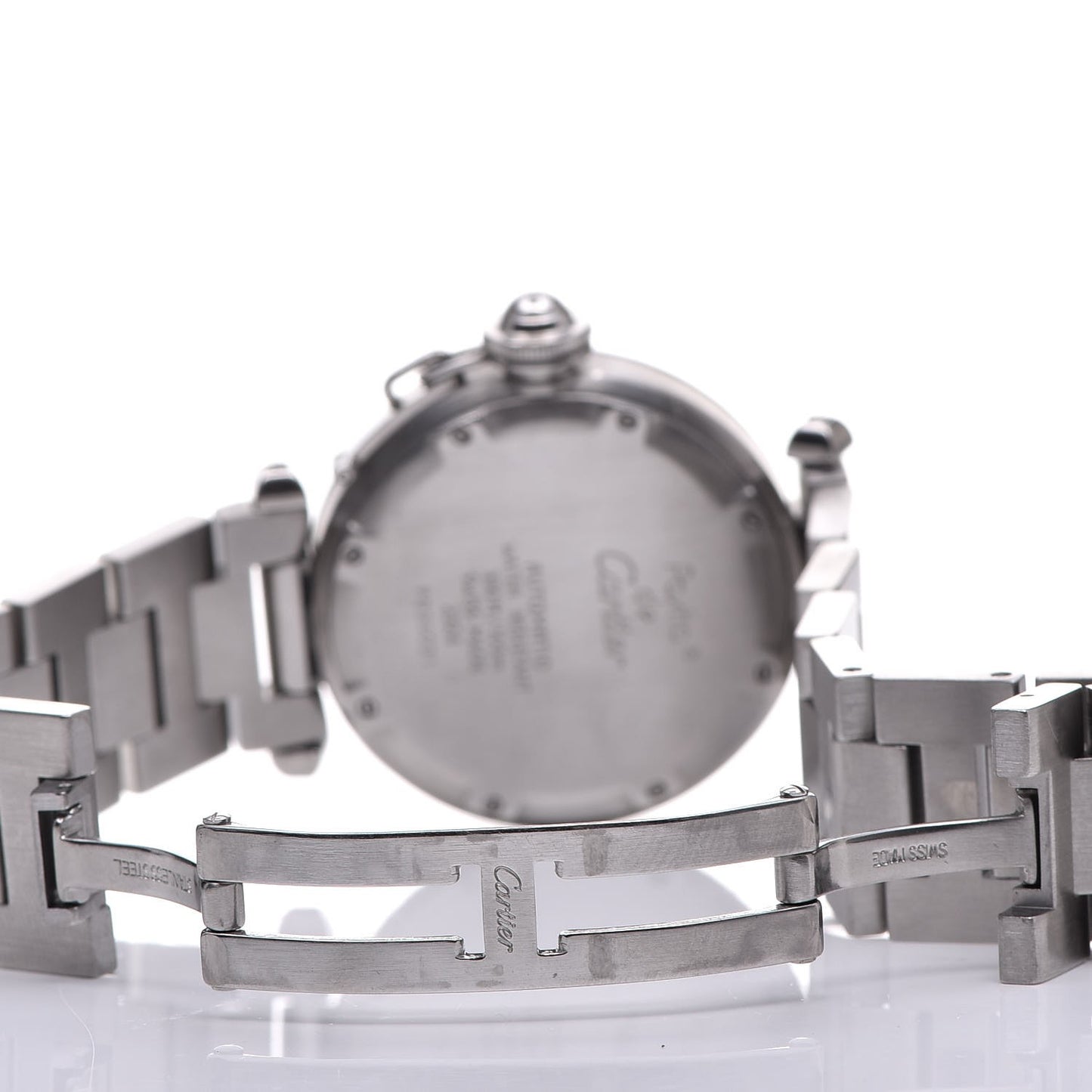 Stainless Steel 35mm Pasha C Automatic Watch Pink