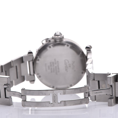 Cartier Stainless Steel 35mm Pasha C Automatic Watch Pink 7 of 8