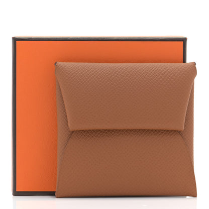 Hermes Epsom Bastia Coin Purse Gold 8 of 8
