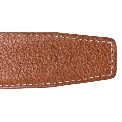 Hermes Box Togo 38mm H Belt 90 Black Gold 4 of 7