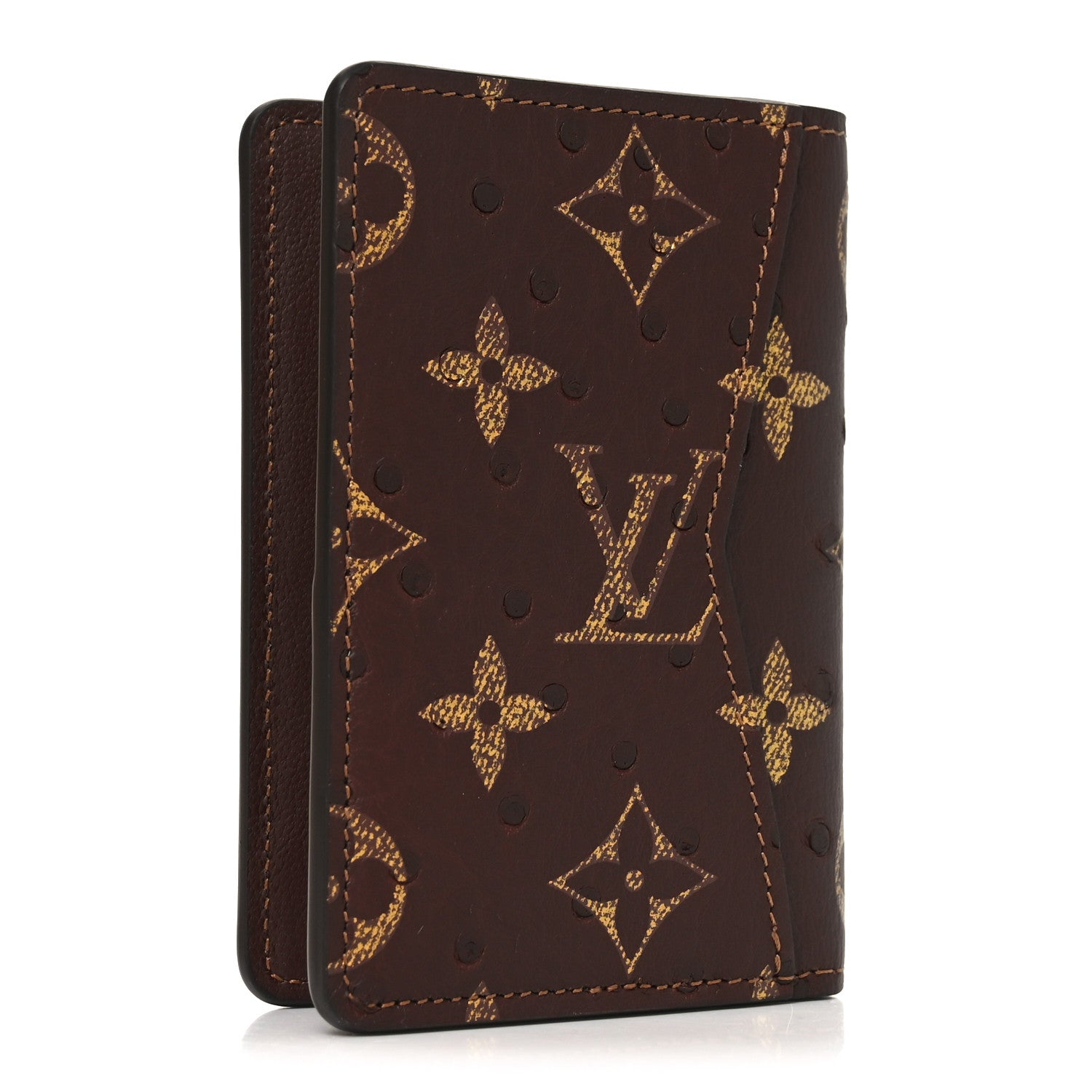 Louis Vuitton Ostrich Monogram Pocket Organizer NM 3 of 7