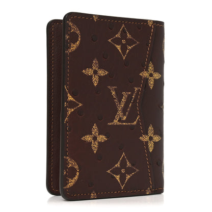Louis Vuitton Ostrich Monogram Pocket Organizer NM 3 of 7