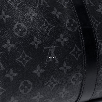 Louis Vuitton Monogram Eclipse Keepall Bandouliere 45 7 of 7