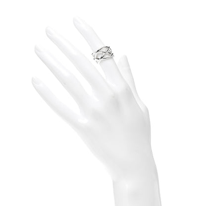 Tiffany Sterling Silver Weave Ring 47 4. 2 of 4
