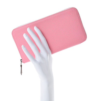 Hermes Epsom Silk'In Wallet Rose Confetti 2 of 8