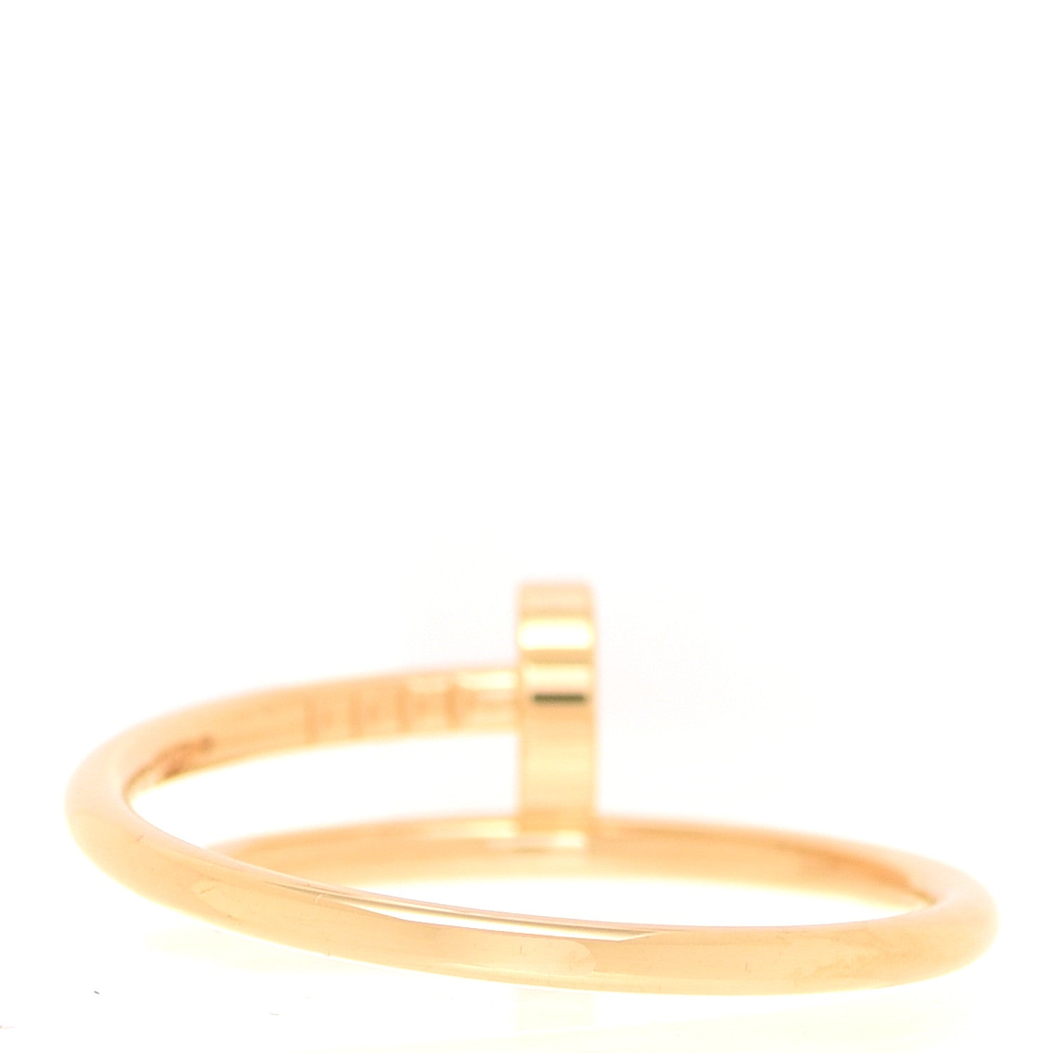 Cartier 18K Yellow Gold Small Juste Un Clou Ring 60 9 2 of 4
