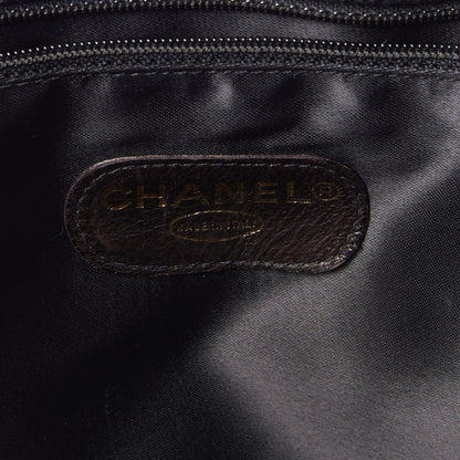 Chanel Caviar Large CC Shoulder Bag Black 9 of 10
