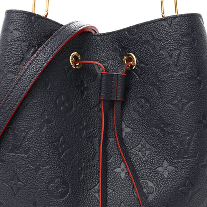 Louis Vuitton Empreinte Neonoe MM Marine Rouge 9 of 13