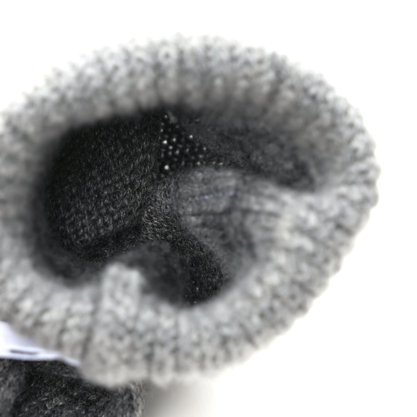 Cashmere Heaven Gloves Charbon Flanelle
