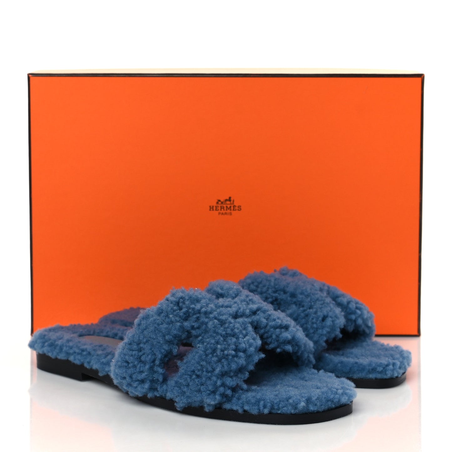 Woolskin Oran Sandals 37.5 Bleu