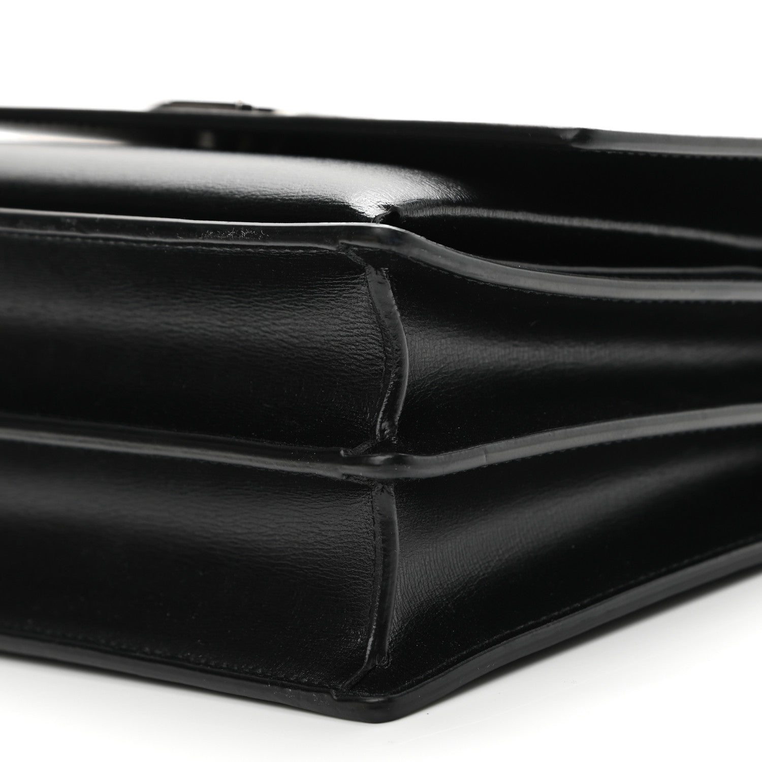 Saint Laurent Calfskin Medium Monogram Sunset Black 11 of 13