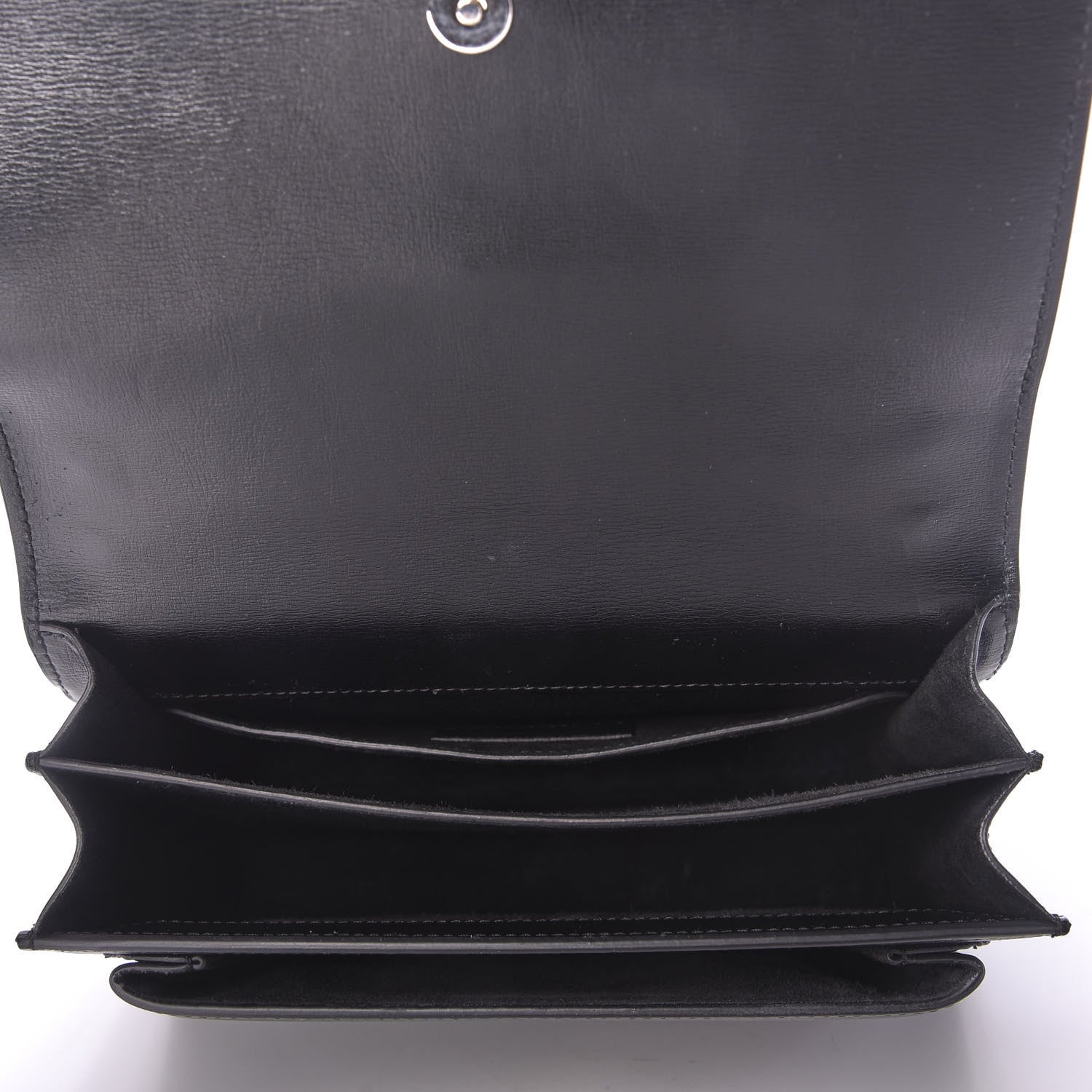 Saint Laurent Calfskin Medium Monogram Sunset Black 5 of 10