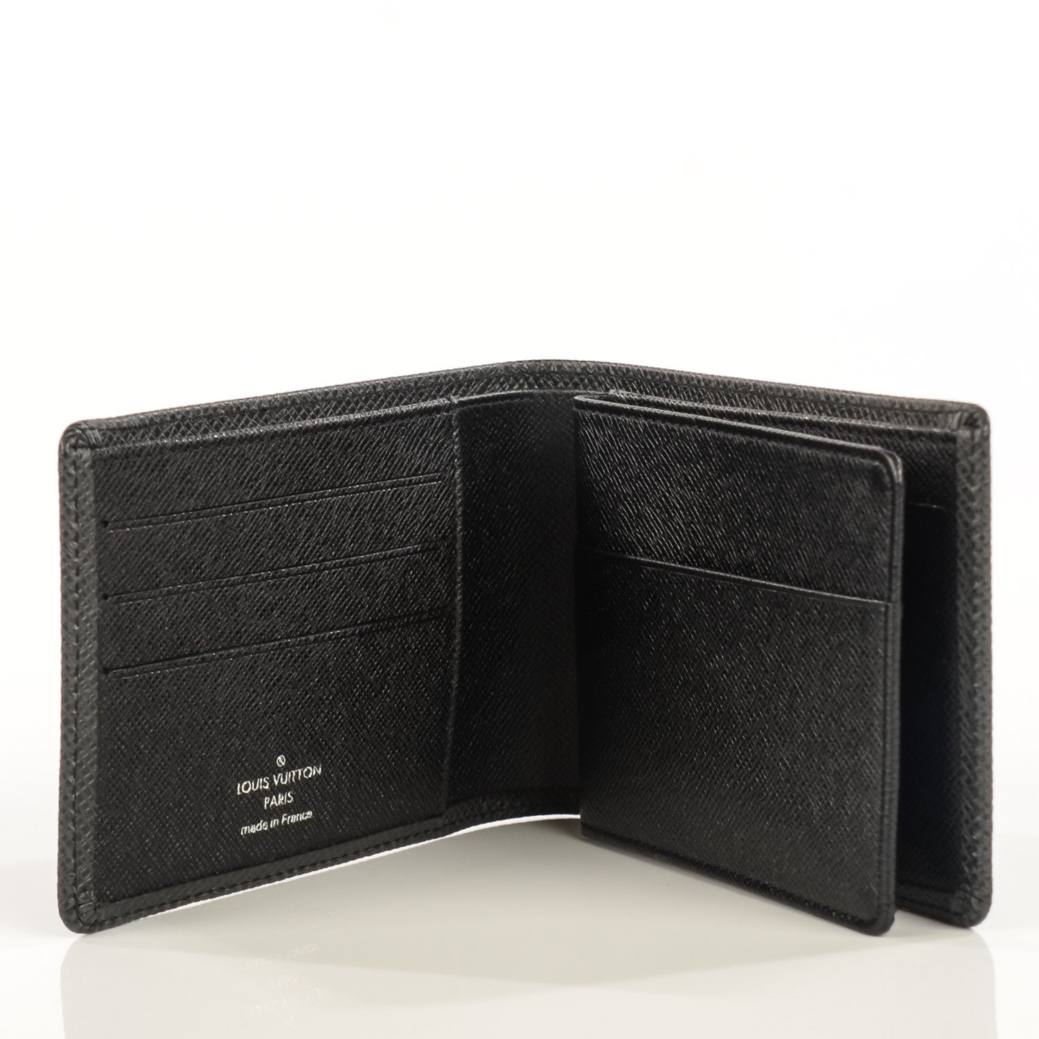 Louis Vuitton Taiga Mens Billfold Wallet 3 Flaps Ardoise 5 of 7