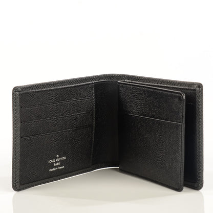 Louis Vuitton Taiga Mens Billfold Wallet 3 Flaps Ardoise 5 of 7