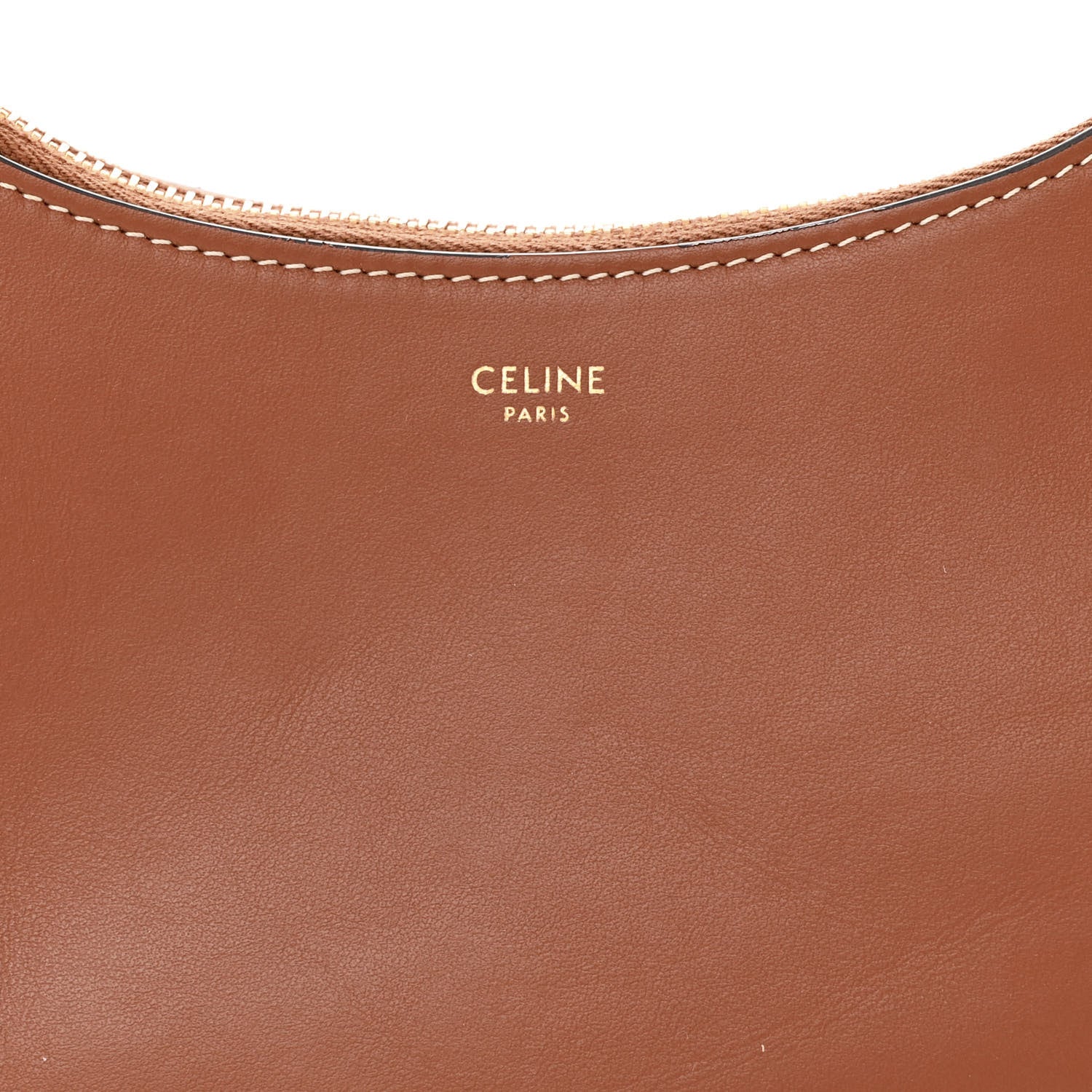 Celine Smooth Calfskin Medium Strap Ava Shoulder Bag Tan 9 of 19