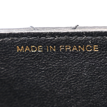 Chanel Calfskin Stitched Medium Single Flap Black 7 of 15