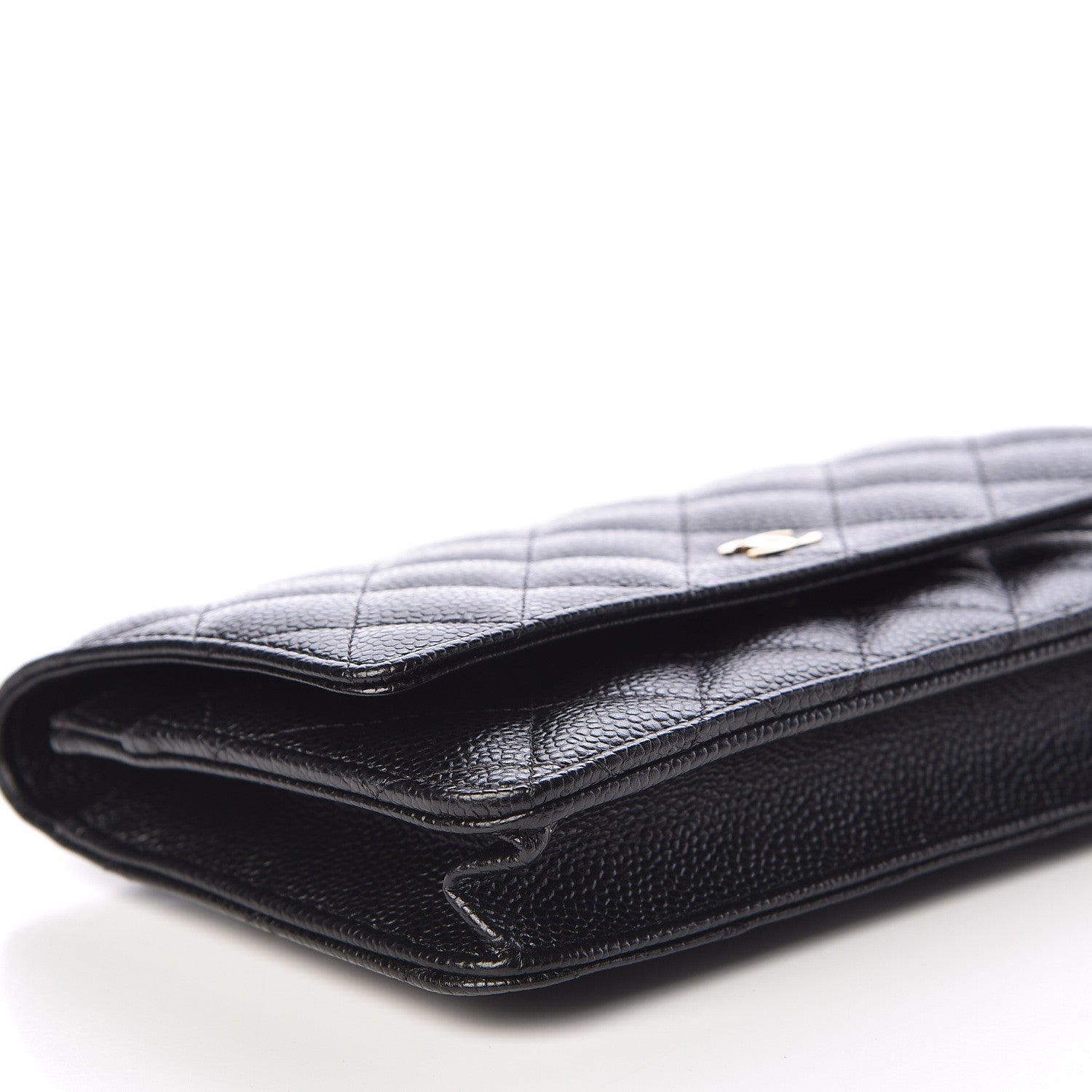 Chanel Caviar Quilted Wallet On Chain WOC Black 5 of 12