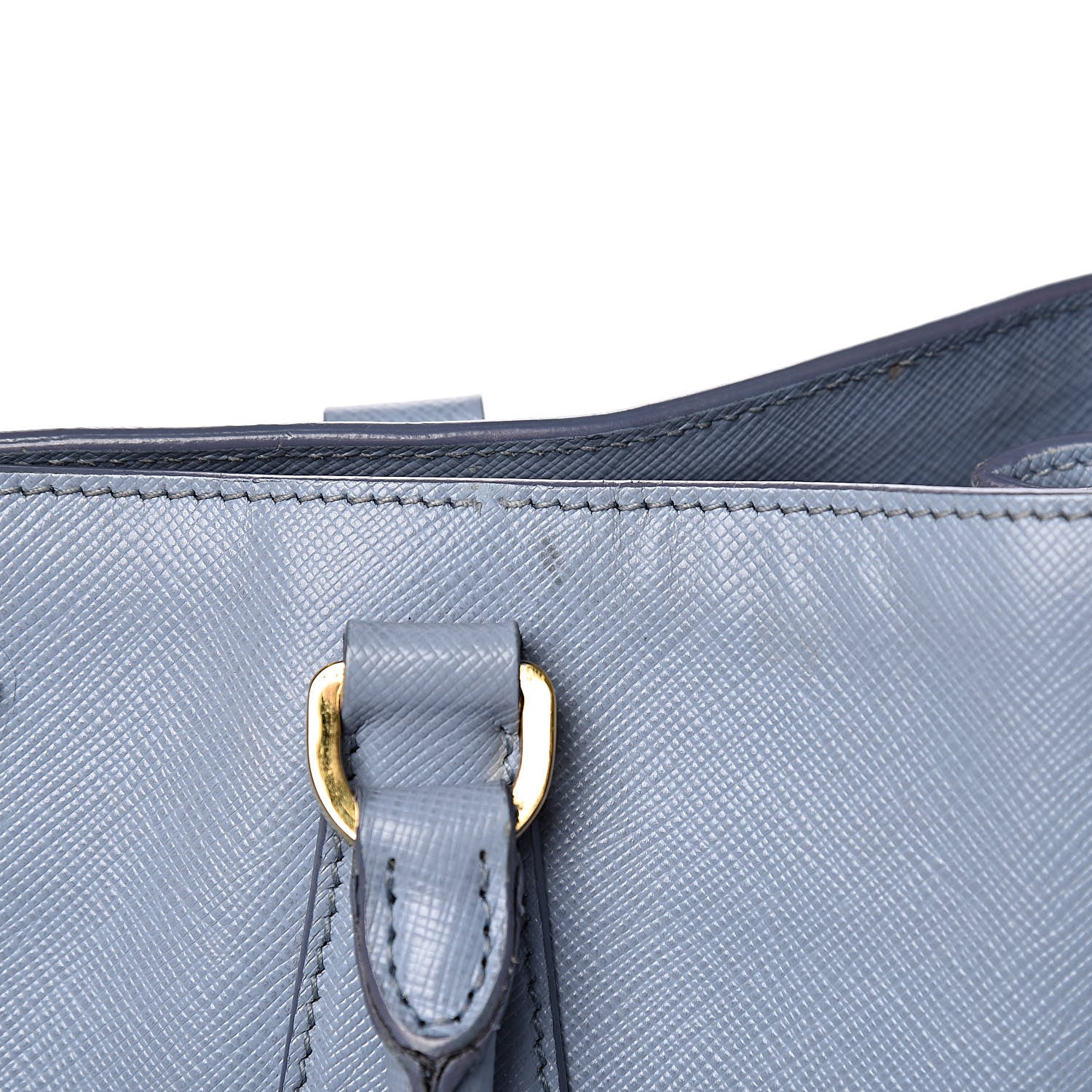 Prada Saffiano Cuir Medium Double Bag Astrale 15 of 32