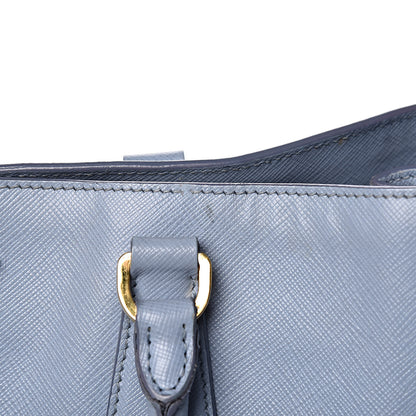 Prada Saffiano Cuir Medium Double Bag Astrale 15 of 32