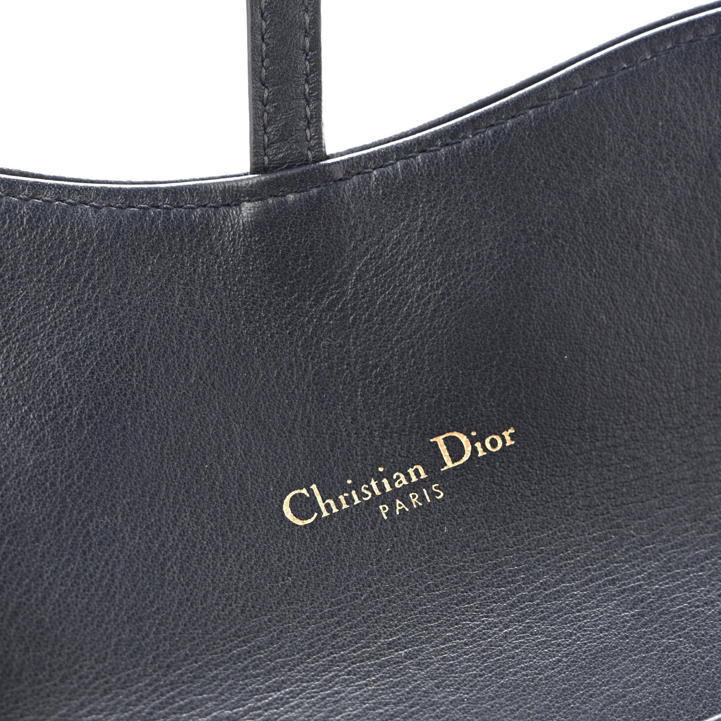 Oblique Saddle Chain Long Wallet Blue