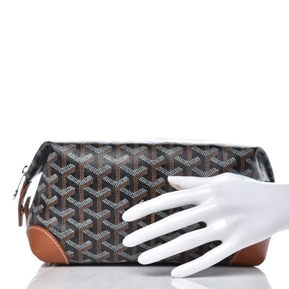Goyard Goyardine Boeing 25 Trousse de Toilette Black Gold 2 of 10