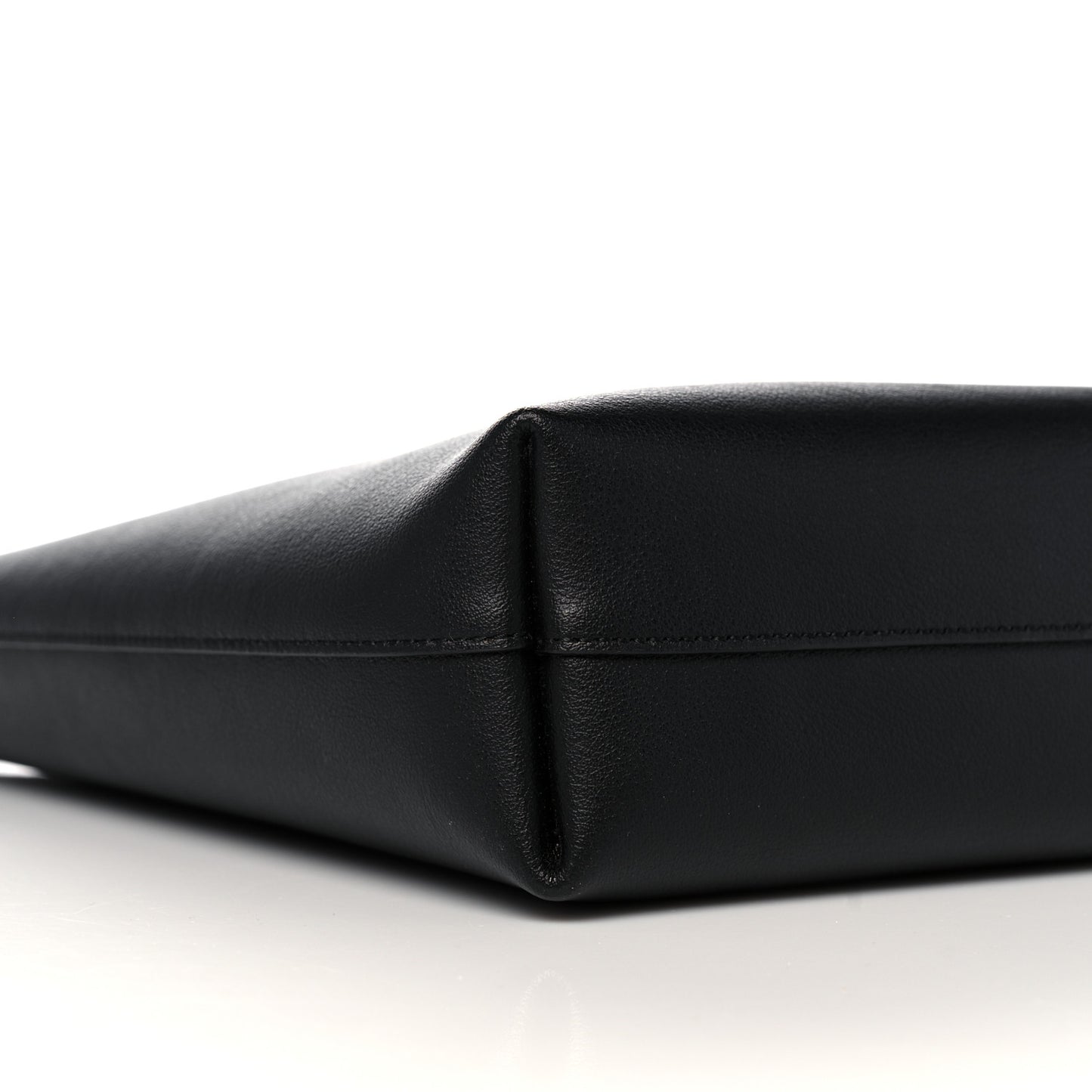Calfskin Toy Shopping Tote Black