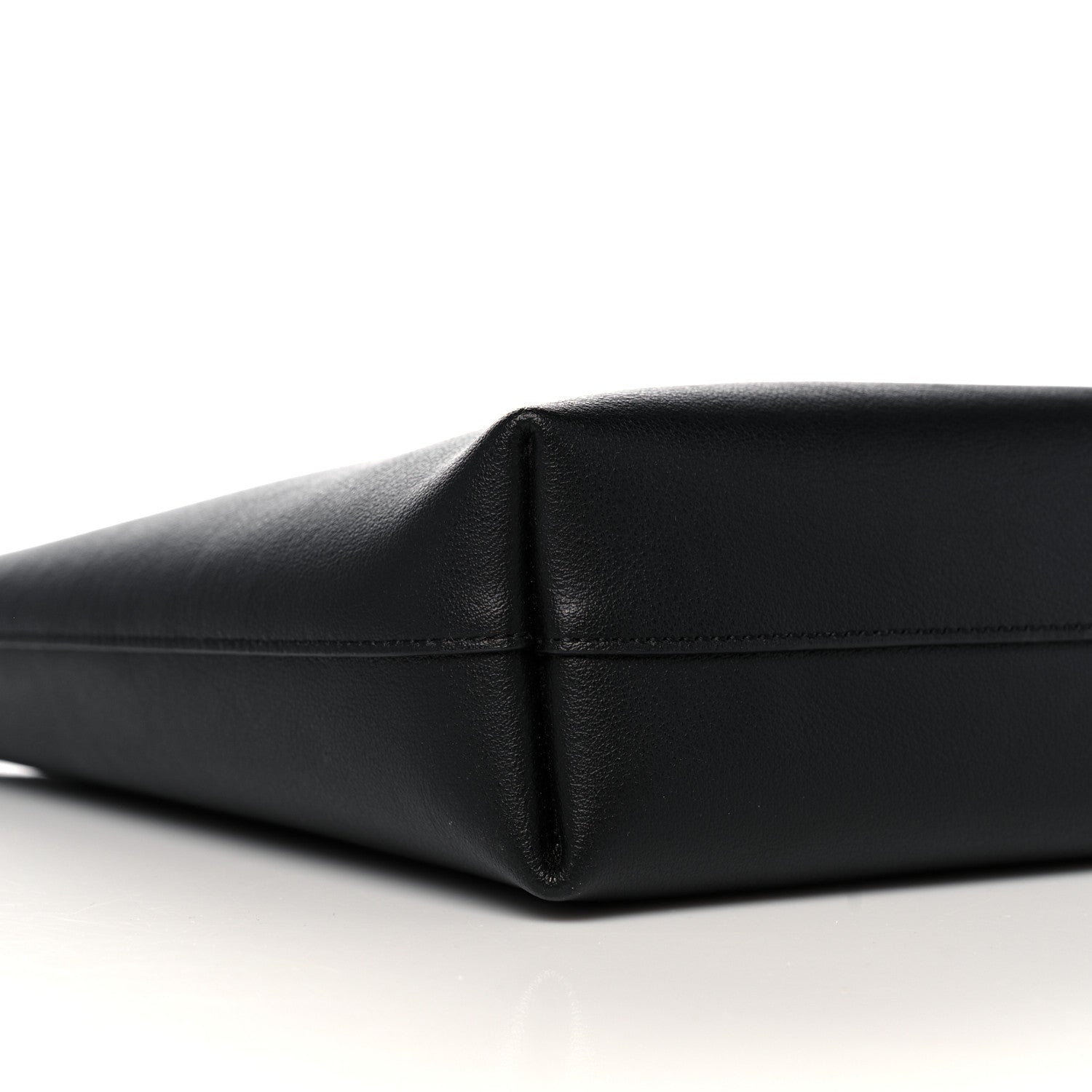 Saint Laurent Calfskin Toy Shopping Tote Black 9 of 11