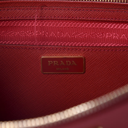Prada Saffiano Medium Galleria Double Zip Tote Fuoco 11 of 13
