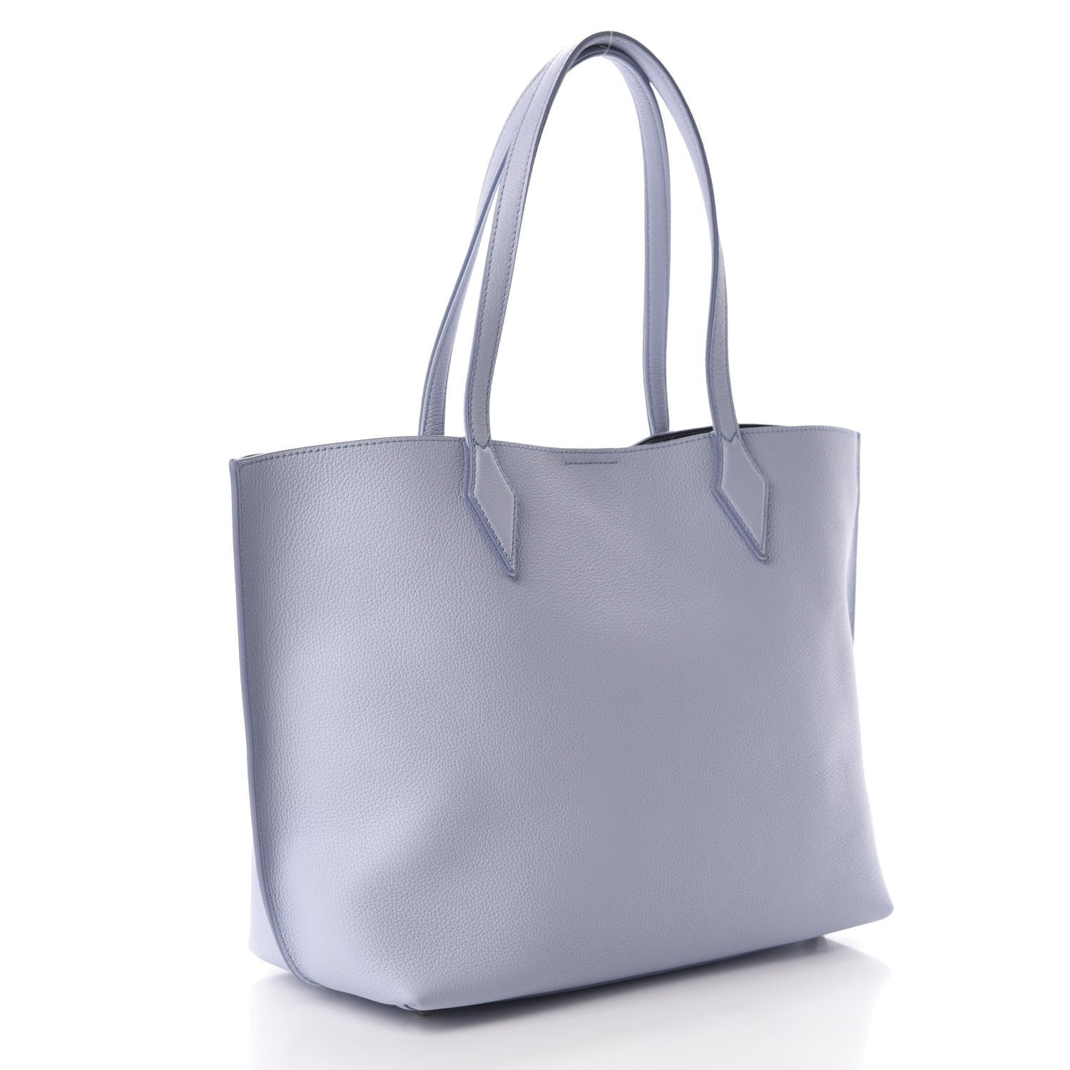 MCM Calfskin Yris Shopper Tote Purple 3 of 9