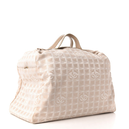 Chanel Nylon Travel Duffle Beige 2 of 11