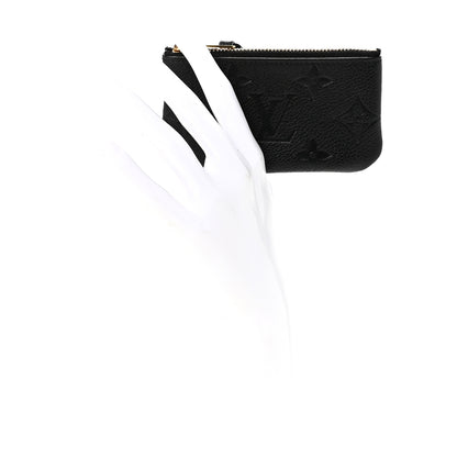 Louis Vuitton Empreinte Monogram Giant Key Pouch Black 2 of 7