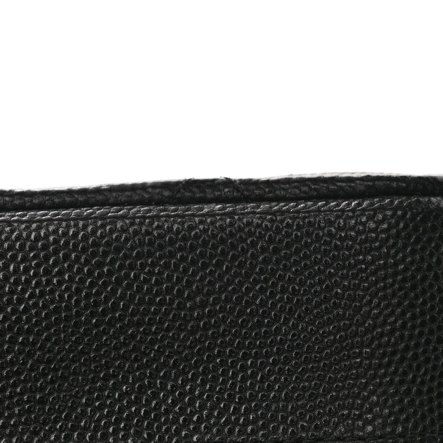 Caviar Quilted Camera Bag Black