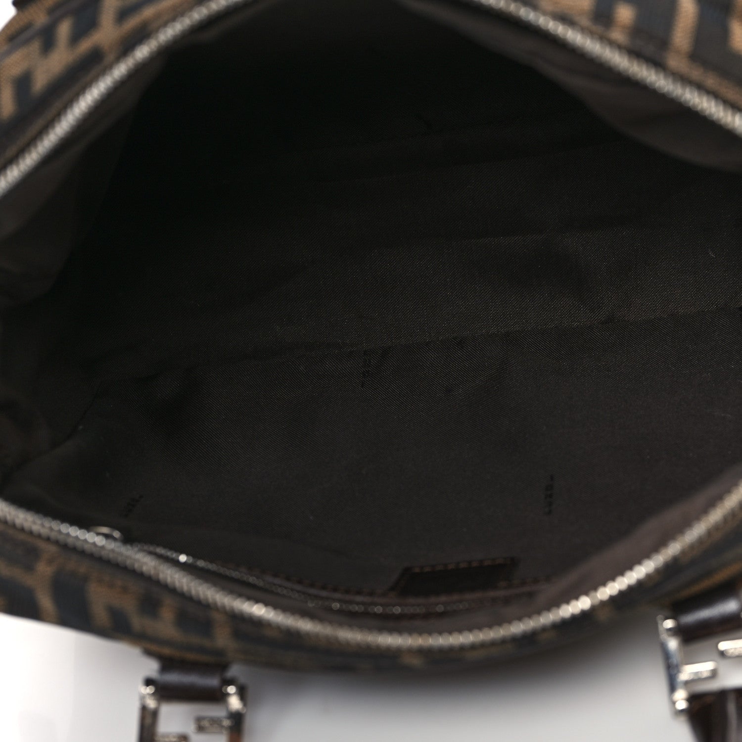 Fendi Zucca Top Handle Tote Tobacco 6 of 11