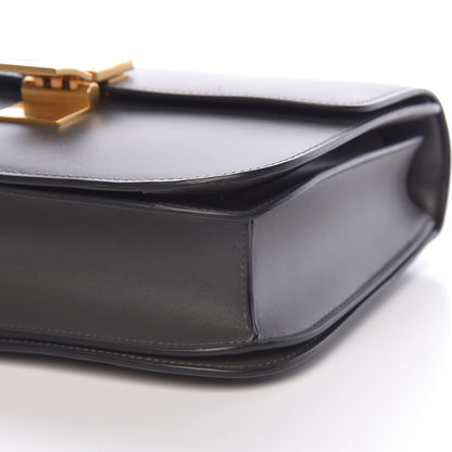 Celine Box Calfskin Medium Classic Box Flap Bag Anthracite 9 of 10