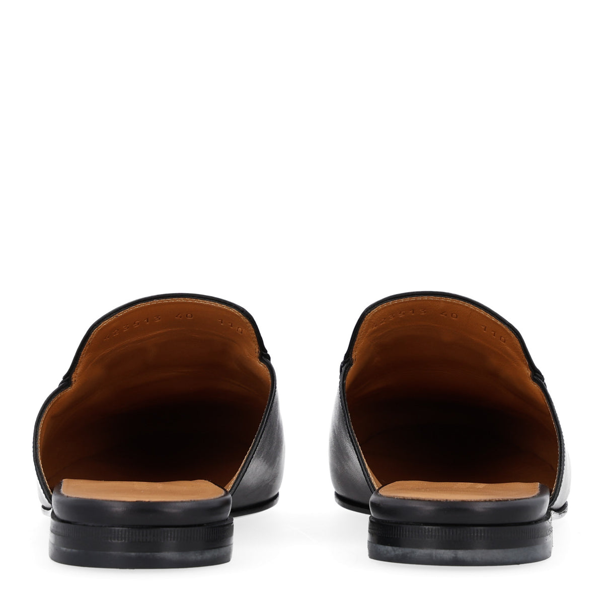 Gucci Calfskin Womens Princetown Slippers 40 Black 6 of 10