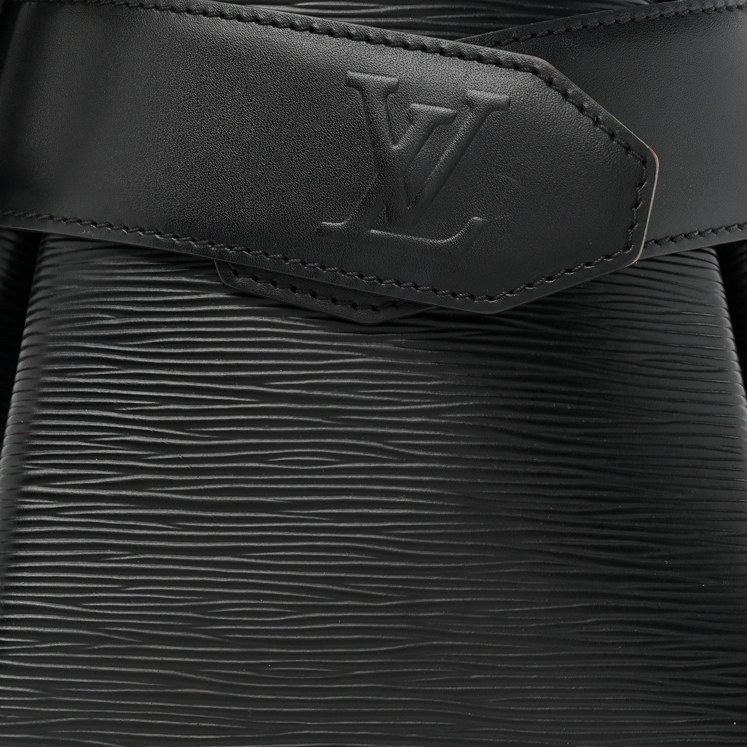 Louis Vuitton Epi Sac D'epaule Black 7 of 14