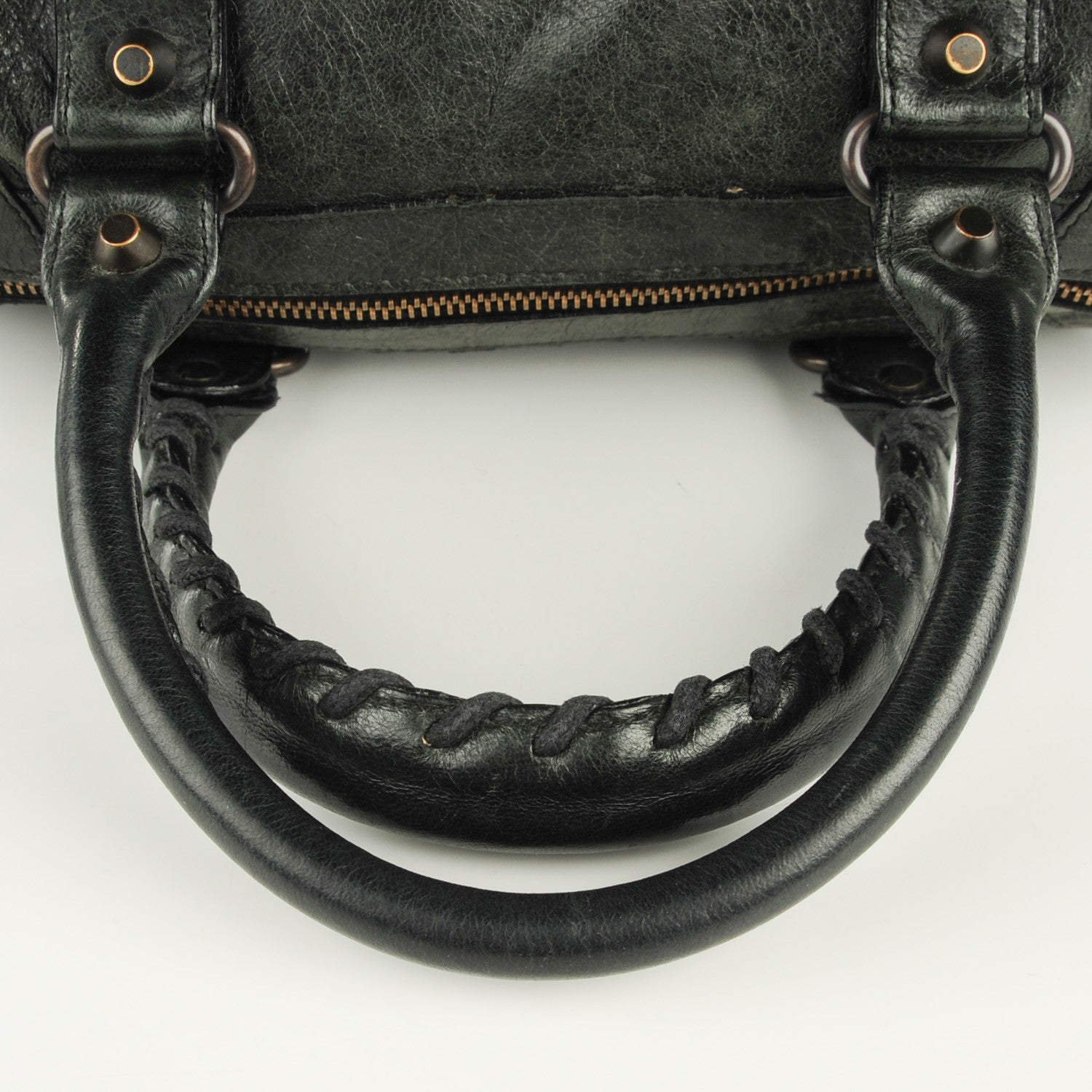 Balenciaga Agneau Classic Hardware Drum Black 8 of 8
