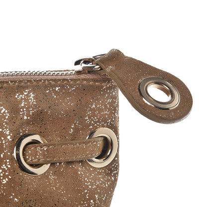 Jimmy Choo Glitter Suede Medium Rhea 8 of 14