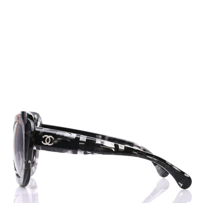 Chanel Butterfly Sunglasses 5323 Black Gray 3 of 8