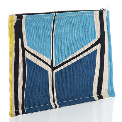 Hermes Toile Flat Waikiki Pouch 3 of 6