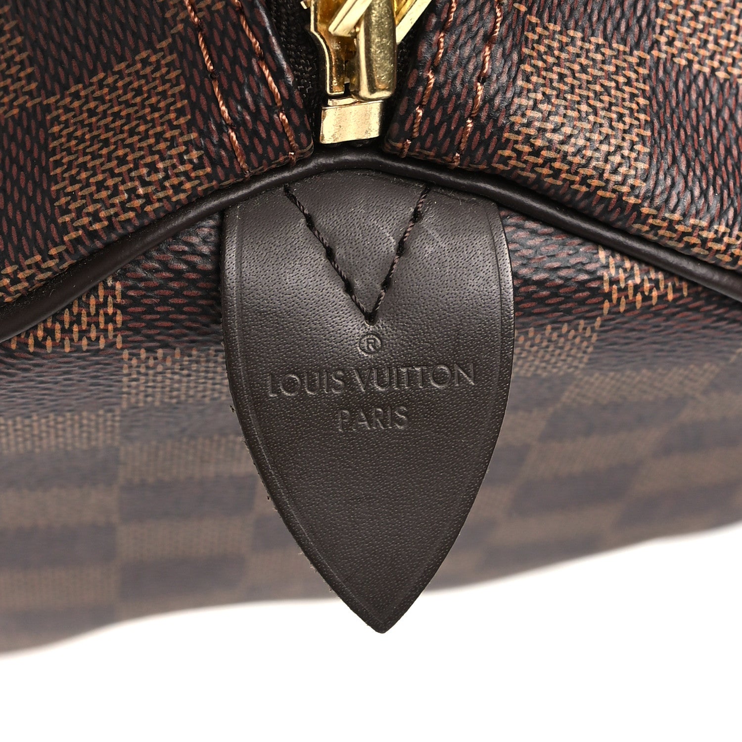 Louis Vuitton Damier Ebene Speedy 35 6 of 9