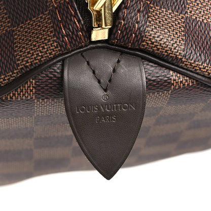 Louis Vuitton Damier Ebene Speedy 35 6 of 9