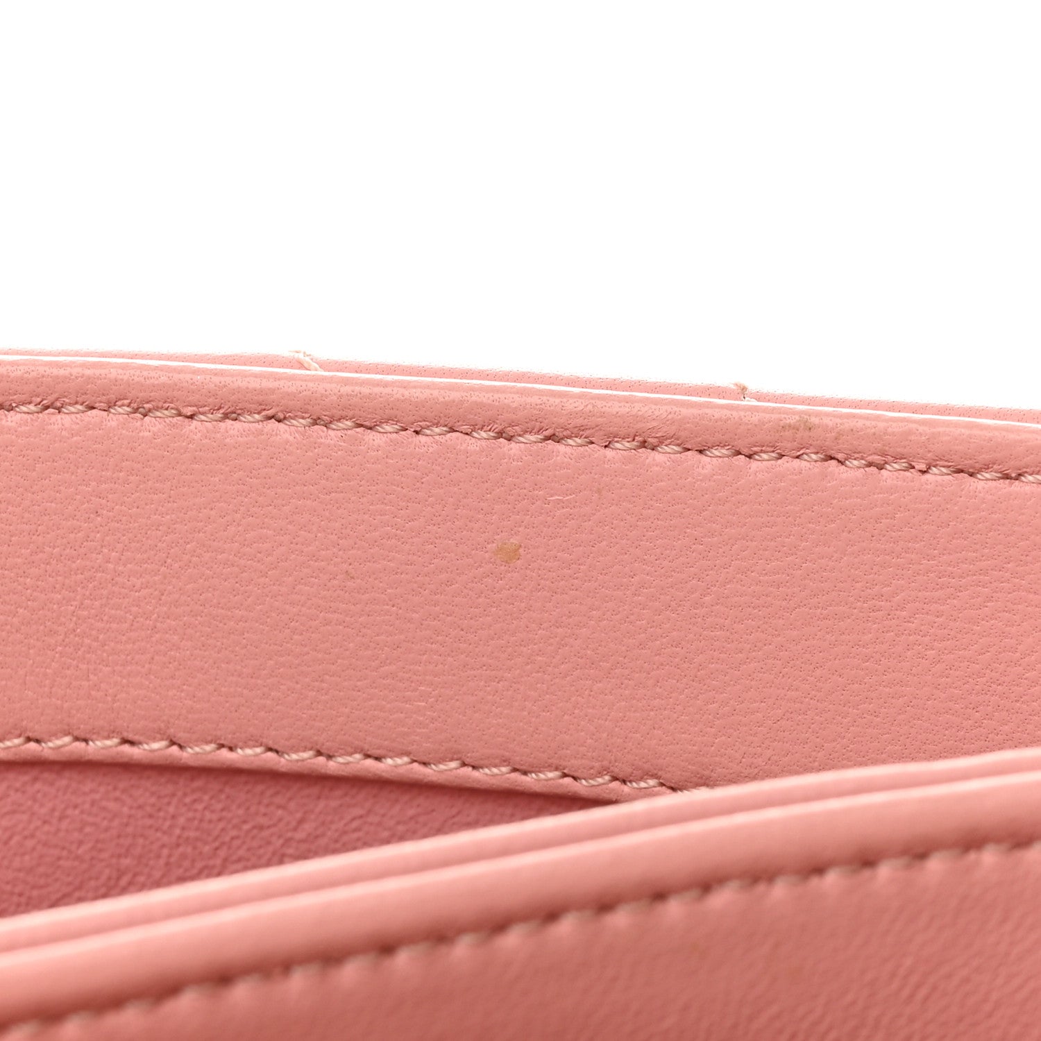 Chanel Lambskin Chevron Quilted Small Trendy CC Dual Handle Flap Bag Light Pink 13 of 25