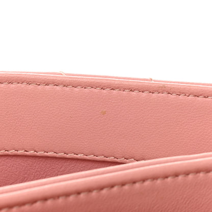Chanel Lambskin Chevron Quilted Small Trendy CC Dual Handle Flap Bag Light Pink 13 of 25