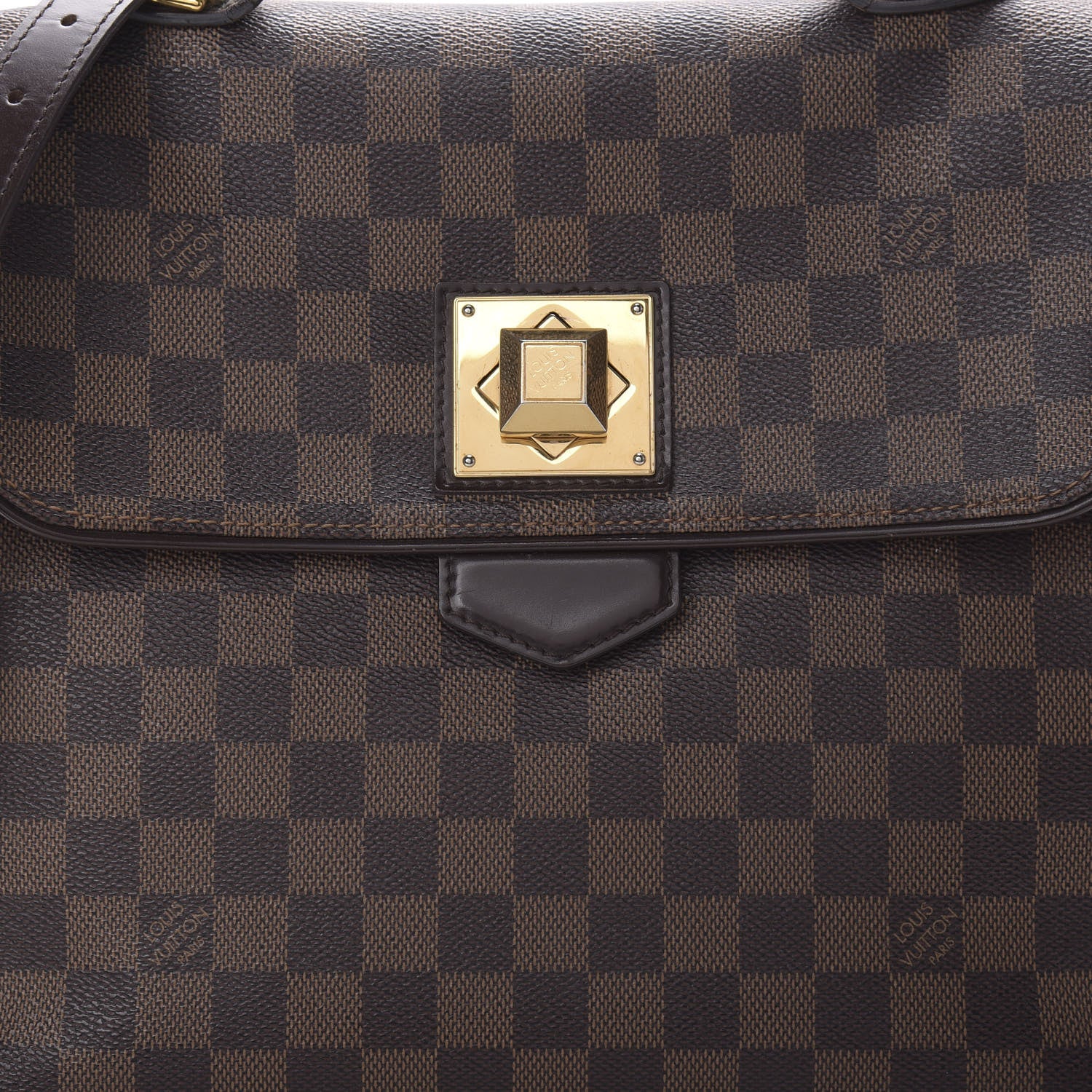 Louis Vuitton Damier Ebene Bergamo MM 8 of 19