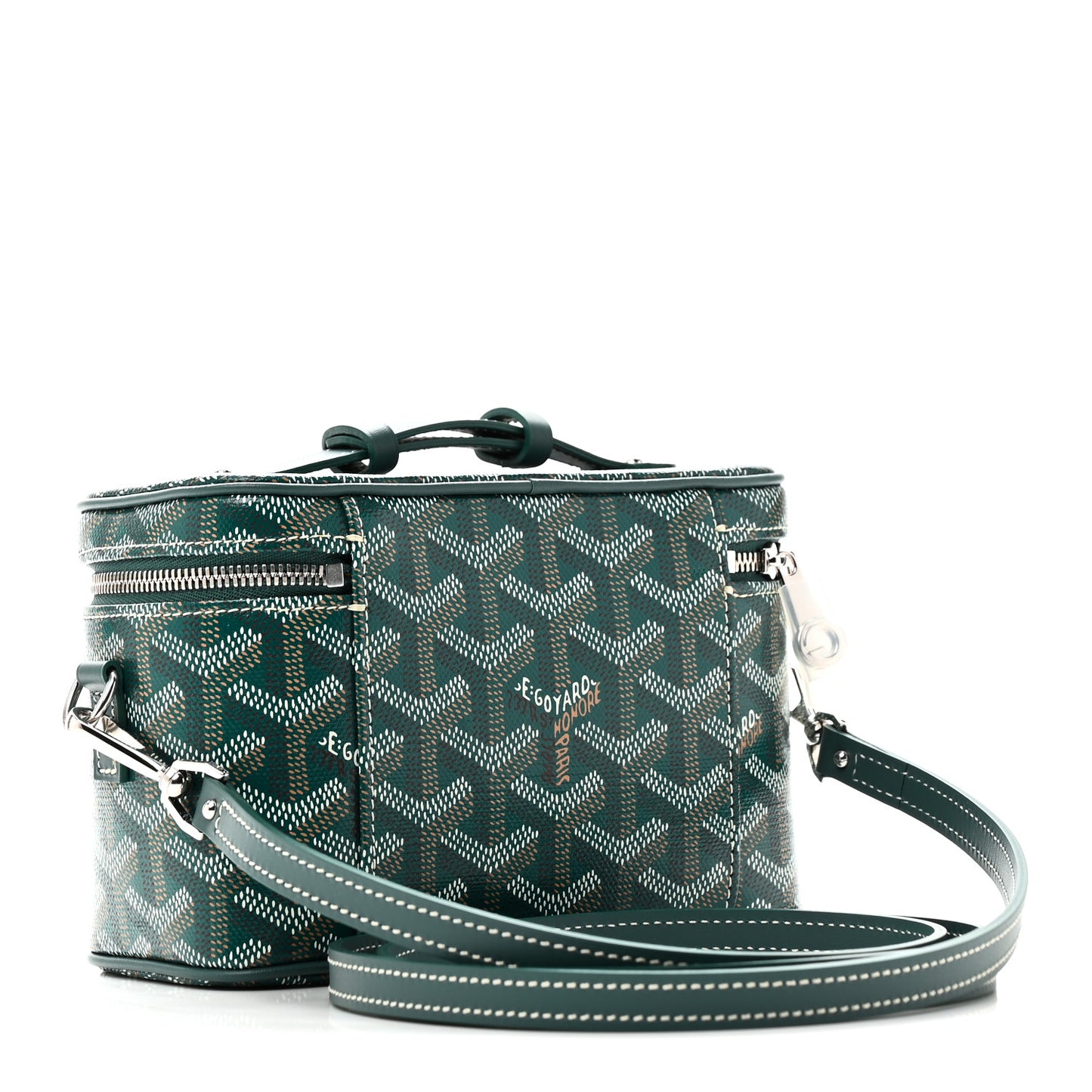 Goyardine Muse Mini Vanity Case Green