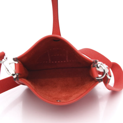Hermes Taurillon Clemence Evelyne TPM Rouge Tomate 5 of 10