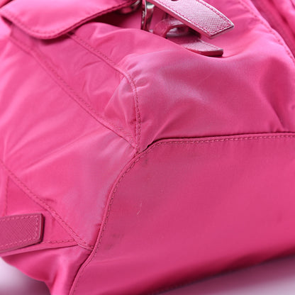 Prada Nylon Vela Small Backpack Fuxia 9 of 12