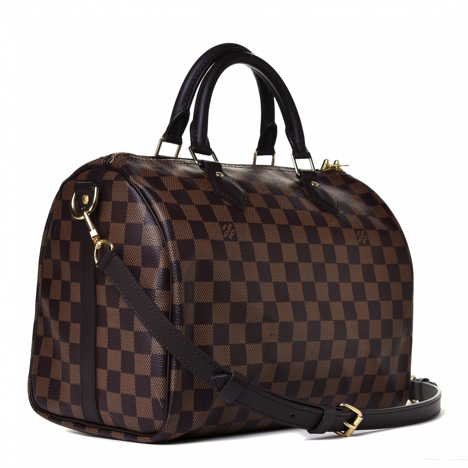 Louis Vuitton Damier Ebene Speedy Bandouliere 30 2 of 6